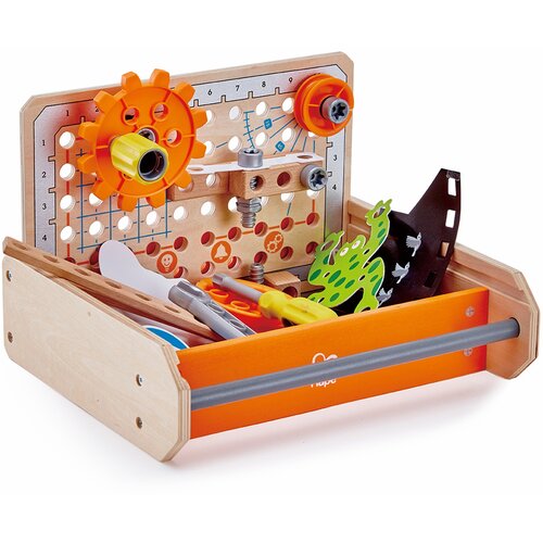 Конструктор Hape Junior Inventor Deluxe Experiment Kit, 57 дет. программируемый робот конструктор weeemake home inventor kit