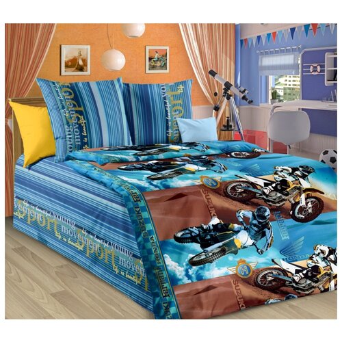 фото Постельное белье «драйв», бязь (1.5) текс-дизайн