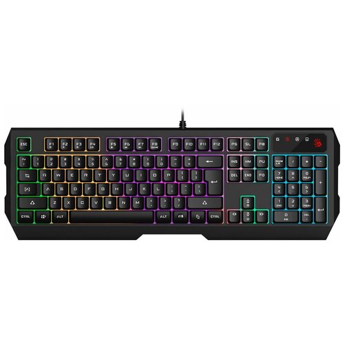 Клавиатура проводная A4Tech Bloody B135N Мем 104 RGB black 219000₽