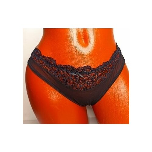 фото Трусы , размер 48, черный нет бренда