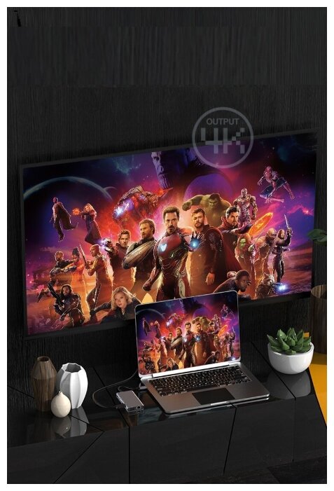 Док станция KS-IS USB Type C 11 в 1 KS-450