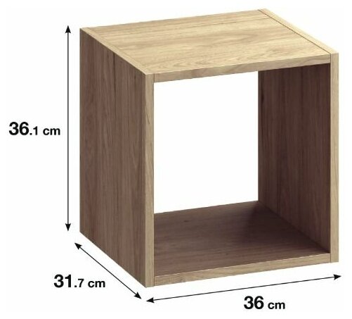 Стеллаж 1 секция 36x36x31.7 см ЛДСП