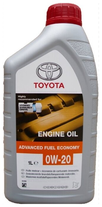 Масло Моторное Toyota Motor Oil 0w-20 Синтетическое 0,946 Л 00279-0wqte-6s TOYOTA арт. 002790WQTE6S