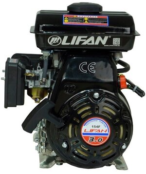 Двигатель бензиновый Lifan 154F D16 (3л. с, 105.3куб. см, ручной старт)