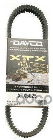 Xtx5025_ремень Вариаторный! Для Снегохода 1118Х38 Dayco арт. XTX5025