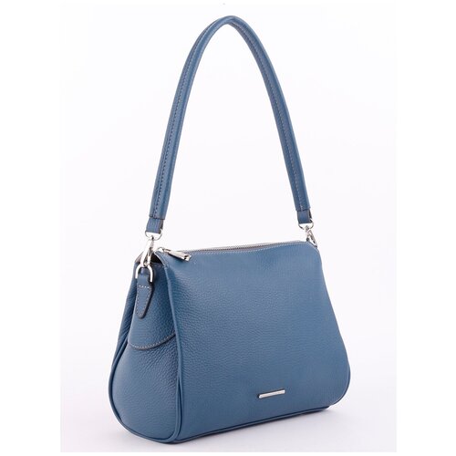 фото Стильная сумка женская кросс боди на плечо fiato из натуральной кожи три отдела