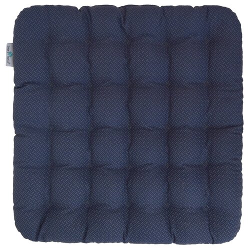 фото Подушка на сиденье "уют - премиум". цвет синий. smart textile