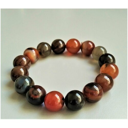 фото Браслет-оберег из натуральных камней "оберег любви" сердолик ёлкиндом