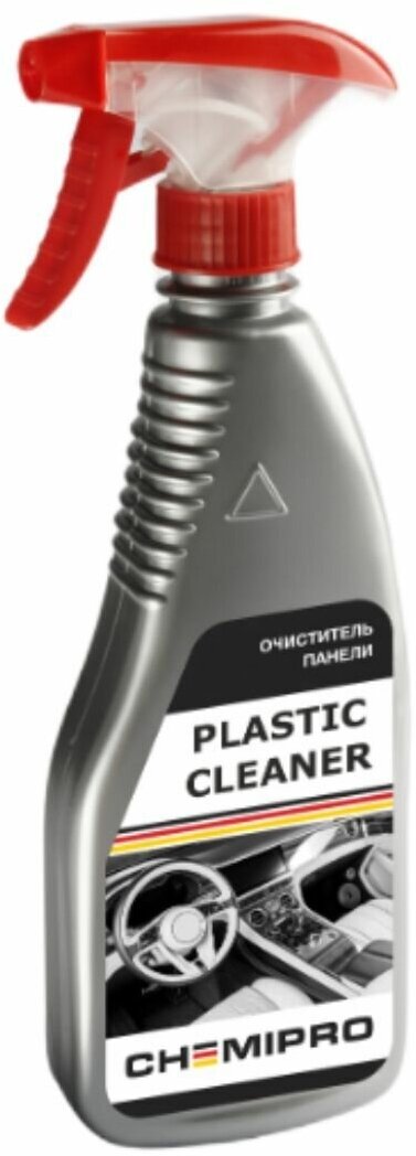 CHEMIPRO CH043 CH043_очиститель панели Plastic cleaner! для очистки пластика и прибор. панели, триггер-спрей,500 мл\