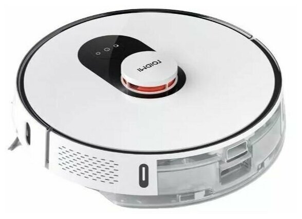 фото Робот-пылесос Roidmi EVE Plus Robot Vacuum and Mop Cleaner with Cleaning Base White