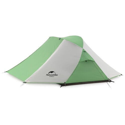 фото Палатка naturehike butterfly cross double hall tent white/green