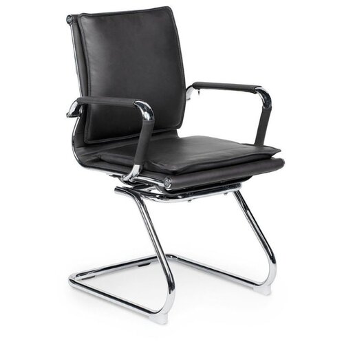 Конференц-кресло Norden chairs Харман CF, обивка: искусственная кожа, цвет: экокожа черная