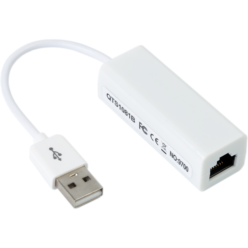 Внешняя сетевая карта USB2.0(M) - RJ-45(F) 10100 LAN-01 адаптер hama h 200326 серебристый rj 45 f rj 45 f