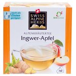Чай травяной Swiss Alpine herbs Ginger-apple в пирамидках - изображение