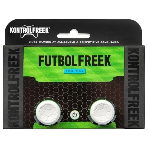 KontrolFreek Сменные накладки Futbol Freek для геймпада Sony Dualshock 4, белый, 2 шт. el futbol