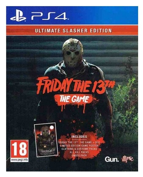 Friday the 13th: The Game Ultimate Slasher Edition (PS4) английский язык