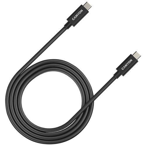 Кабель Canyon USB Type-C - USB Type-C (CNS-USBC44), 1 м, черный