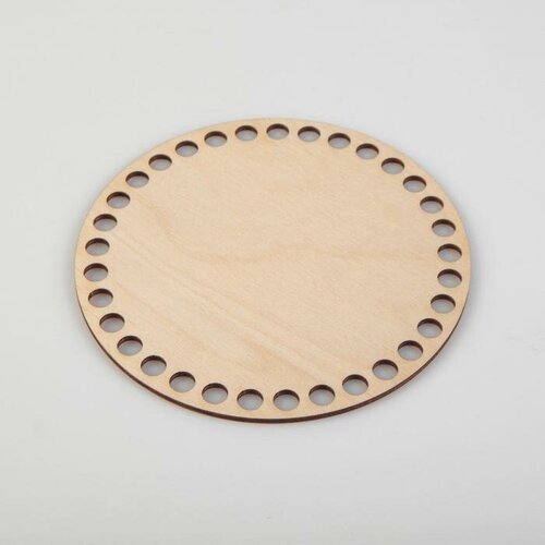 Заготовка для вязания Круг донышко фанера экспорт 15 см d9мм 273₽