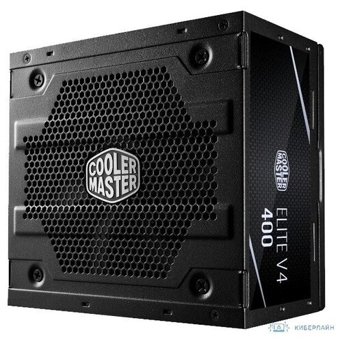 Блок питания ATX Cooler Master Elite V4 400W Active PFC 120mm fan 80 PLUS White non modular 318800₽