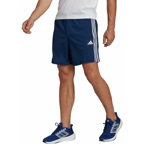 Шорты adidas Train Essentials Piqué 3-Stripes Training Shorts, размер XXL INT, черный