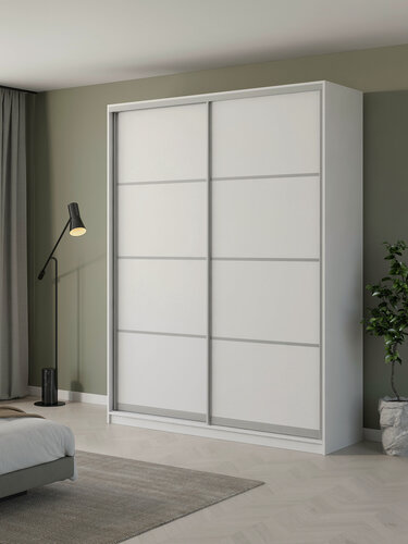 Изображение товара Шкаф купе Матэрна белый глухой 190х58х240 см