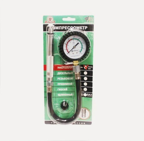 Изображение товара Компрессометр ТОП авто универсальный бензиновый манометр