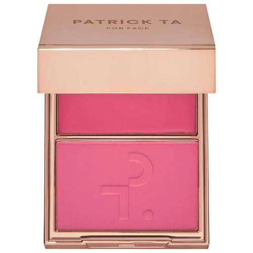 фото Двойные румяна patrick ta major headlines double-take creme & powder blush duo she s a doll