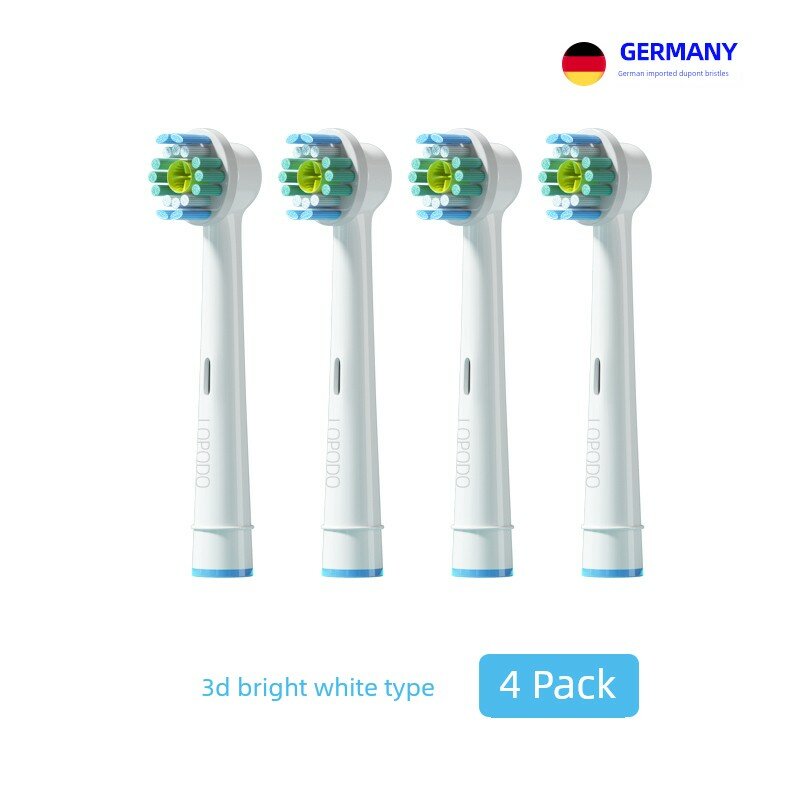 Подходит для замены насадок электрических зубных щеток Braun OralB/OleB, универсальный тип, OralB D12D16D3757 1669W.