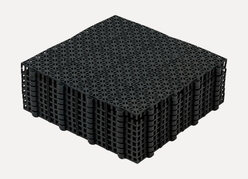 Изображение товара Покрытие модульное DAREL PLASTIC 0,81 м2, цвет графит
