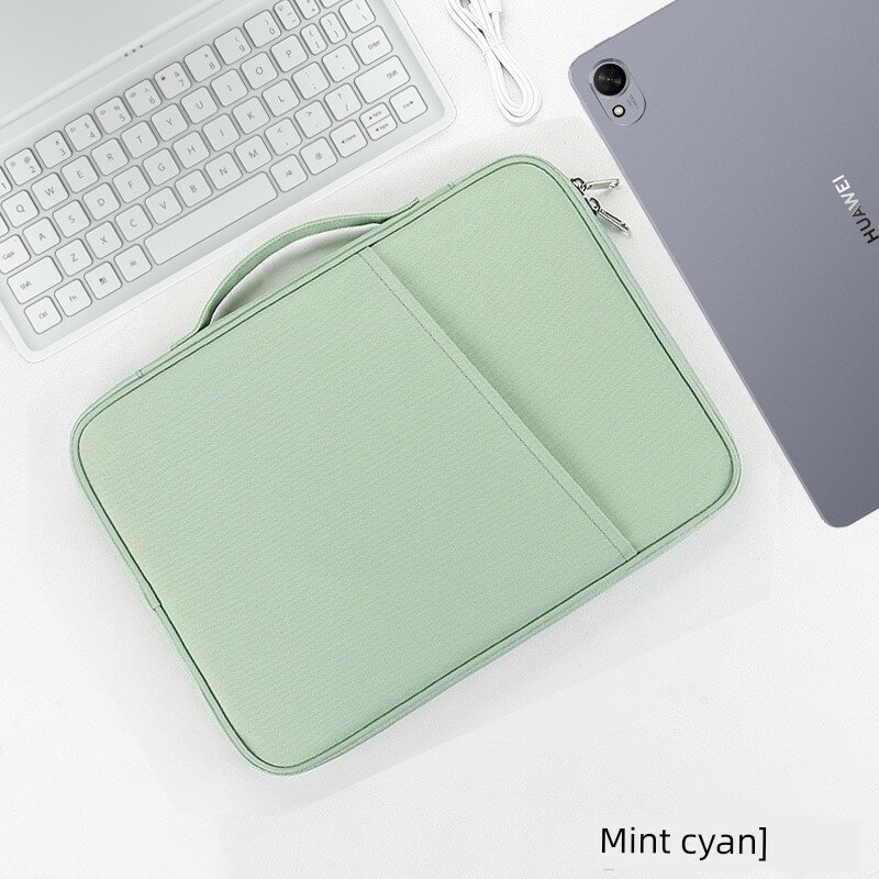 Светло-зеленый чехол для планшета Xiaomi Pad 12,4 дюйма, подходит для клавиатуры, мыши, зарядного устройства