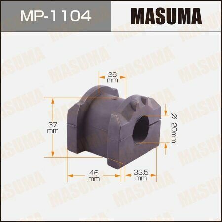 MP-1104 Втулка стабилизатора MITSUBISHI 07- передн. (мин. 2 шт.)