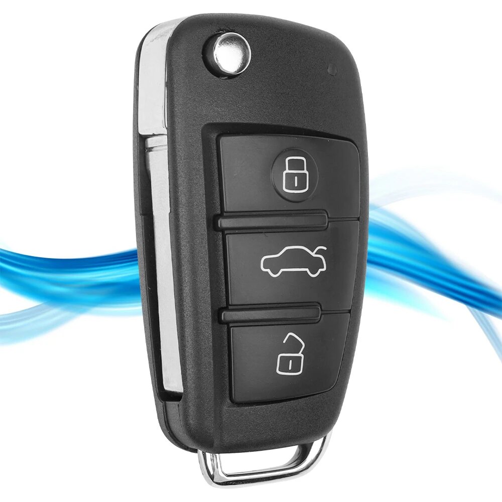 Автоключ Audi A3 TT S3 A4 S4 2005-13, 3 кнопки, 8X0837220D, 4