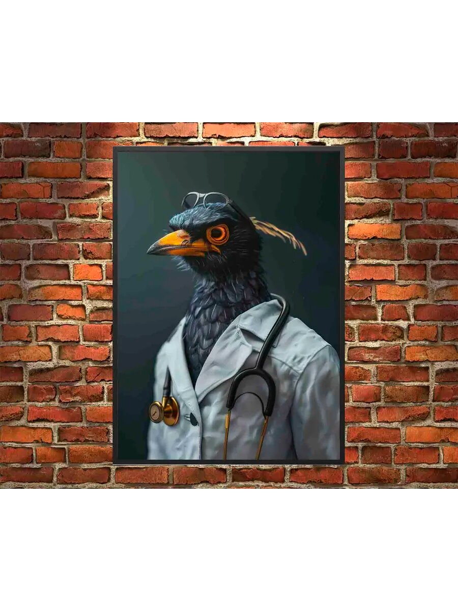 Майна Птичий доктор 2, Плакат 30x42см