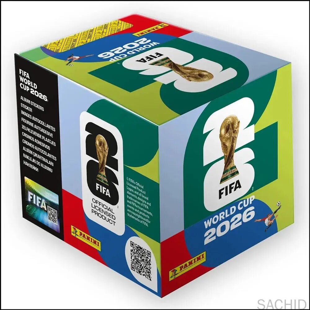 Коллекция стикеров Panini 2026 для футбольного Мундиаля, премиумнабор