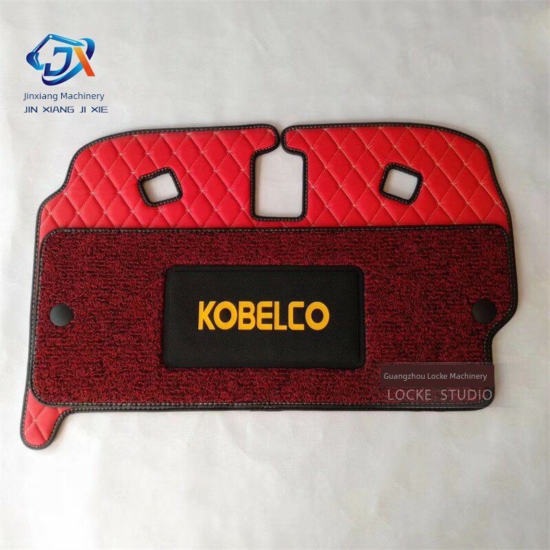 Комацу SK60R 135SR Резиновый коврик для экскаватора, красный, 1 шт. с нескользящим покрытием