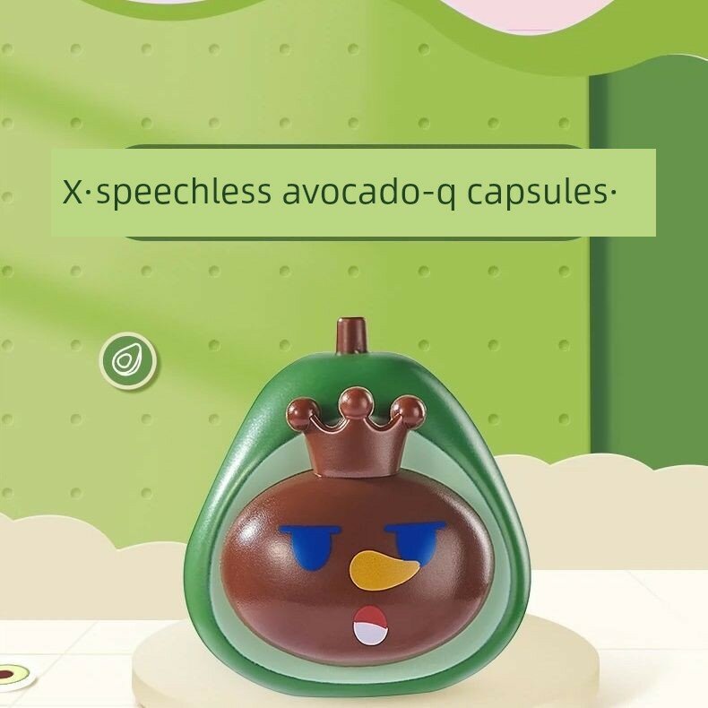 Одна скрытая дизайнерская фруктовая сборная блок-игрушка серии Q-Shape в слепом пакете, эксклюзивный детский подарок