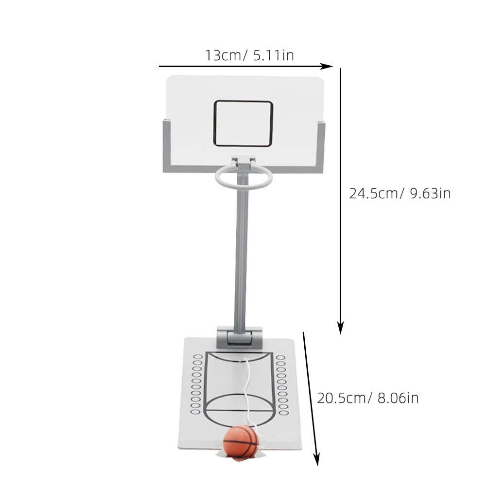 Игрушка В Formе Баскетбольного Стандарта Серебристый 1 Шт Размер 24.50X20.50X13.00Cm