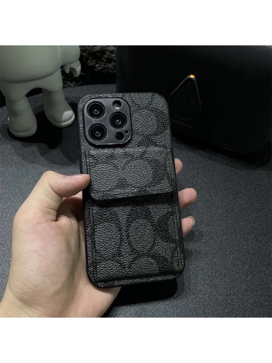 COACH защитный чехол iPhone, кармашек для карт