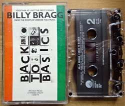 Аудиокассета BILLY BRAGG 'Back To Basics' (1987 USA press, SR, Dolby HX PRO, mint/mint) (MC3435)