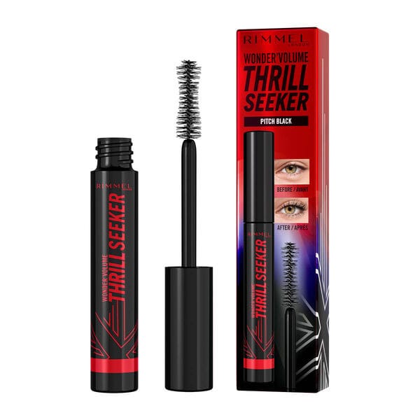 Тушь для ресниц Rimmel Wonder'Volume Thrill Seeker, Pitch Black, 8 мл
