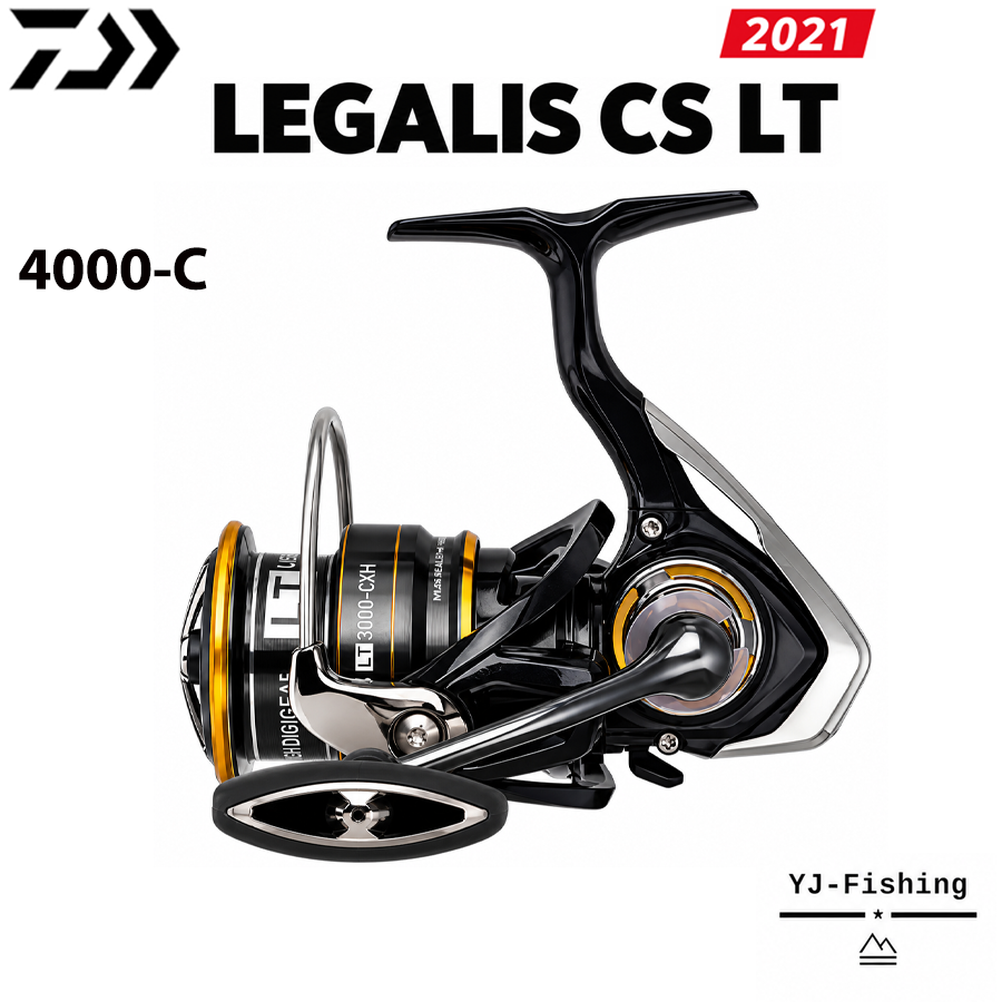 DAIWA 2021 LEGALIS CS LT 4000-C Спиннинговая катушка рыболовная безынерционная для спиннинга, Вьетнам