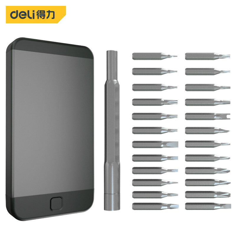Deli DL3525 25-штучный набор точных отверток для ремонта Apple Android PC