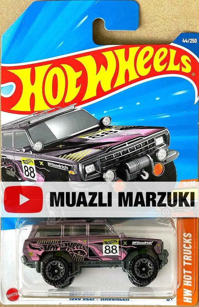 Машинка Mattel Hot Wheels 2025 C4982 1988 Jeep Wagoneer