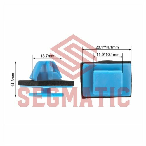 Клипса пластмассовая Segmatic SG70203150