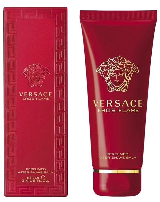 Мужской бальзам после бритья Versace Eros Flame Red 100 мл - Версаче Ерос Фламе