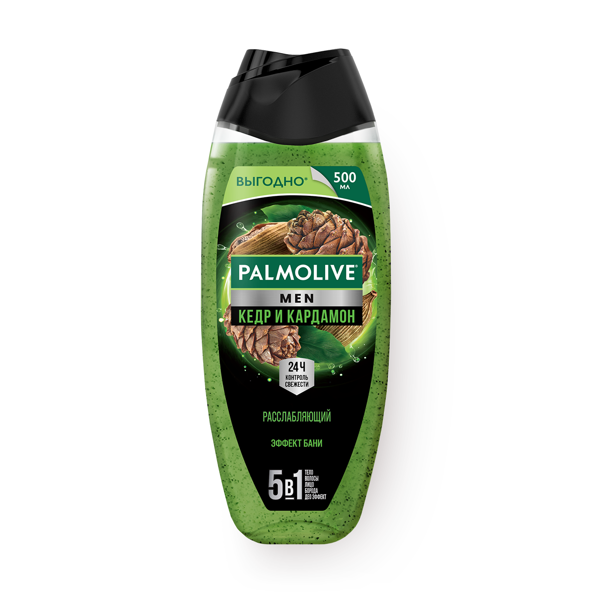 Гель для душа Palmolive Men кедр и кардамон