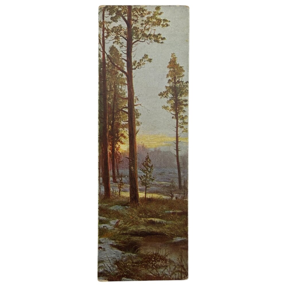 Почтовая открытка "Сумерки" 1900-1910 гг. Гранберг, Российская Империя