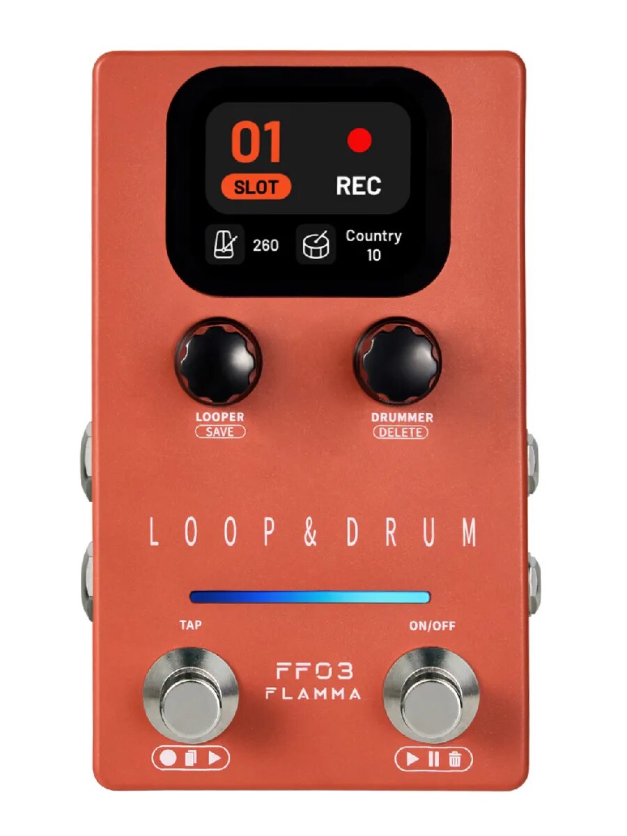 FF03 Looper & Drum Педаль эффектов, Flamma