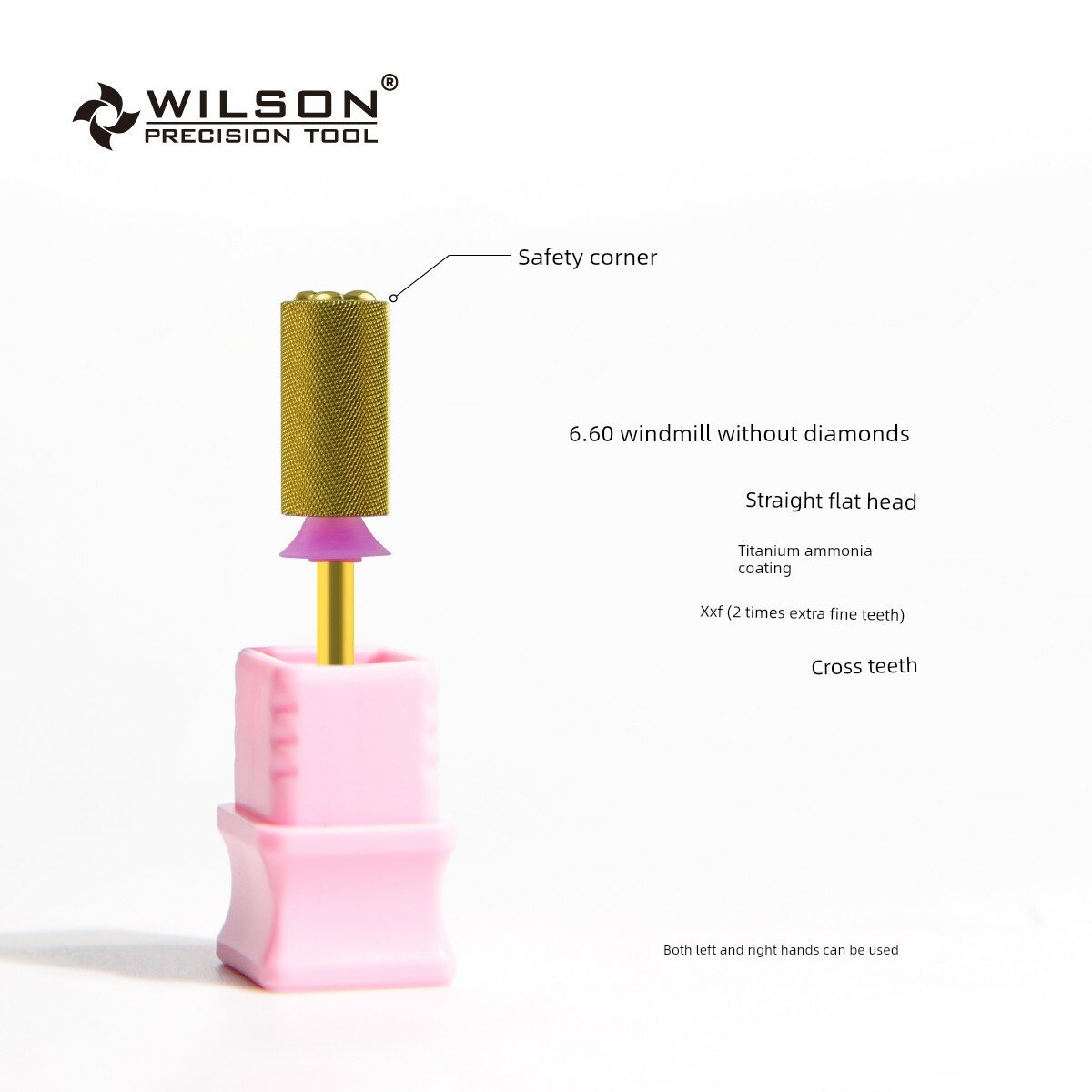WILSON Титановая модель XXF для удаления лака с блеском, 100 мл, бережная формула для ежедневного ухода