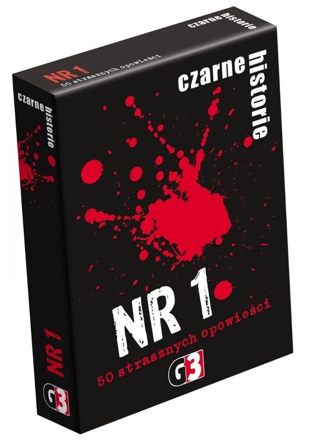 Настольная игра G3 "Чёрные истории" № 1, черный